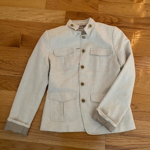 Banana Republic Linen Camper Blazer - Picture 11 of 11